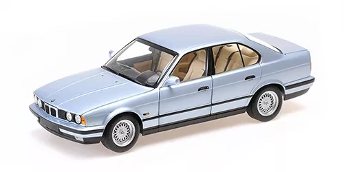 Minichamps - BMW 535i (E34) - 1988 - LIGHT BLUE METALLIC